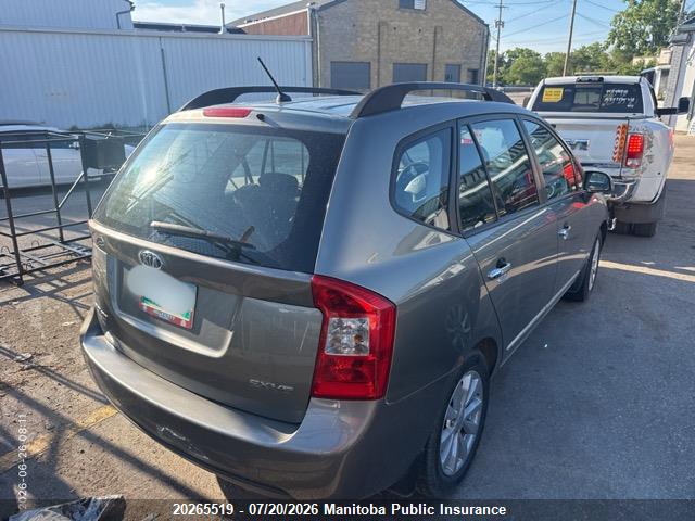 20265519 :رقم المزاد ، KNAHH8A66A7311998 vin ، 2010 Kia Rondo Ex Luxury V6 مزاد بيع
