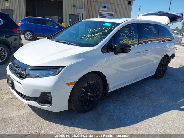 20265536 :رقم المزاد ، 5FNRL6H72TB501027 vin ، 2026 Honda Odyssey Sport-l مزاد بيع