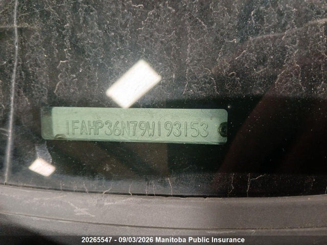 Aukcja sprzedaży 2009 Ford Focus Ses, vin: 1FAHP36N79W193153, numer aukcji: 20265547