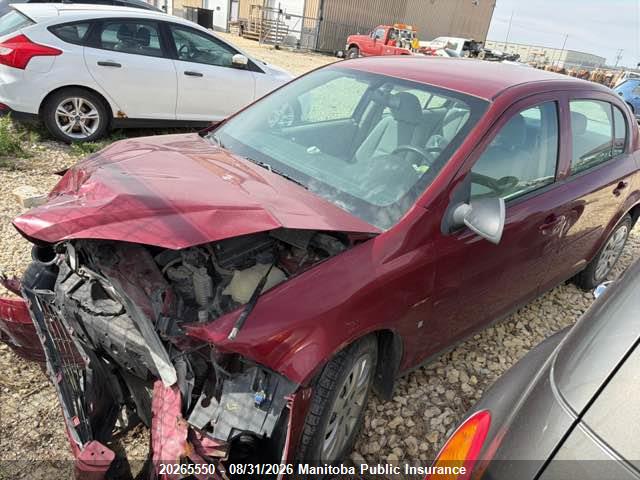 20265550 :رقم المزاد ، 1G1AR55H397196289 vin ، 2009 Chevrolet Cobalt Ls مزاد بيع