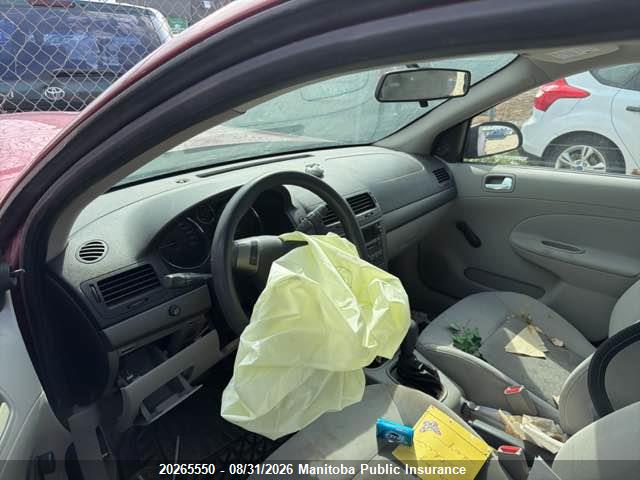 20265550 :رقم المزاد ، 1G1AR55H397196289 vin ، 2009 Chevrolet Cobalt Ls مزاد بيع