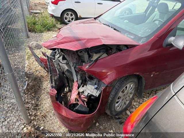 20265550 :رقم المزاد ، 1G1AR55H397196289 vin ، 2009 Chevrolet Cobalt Ls مزاد بيع