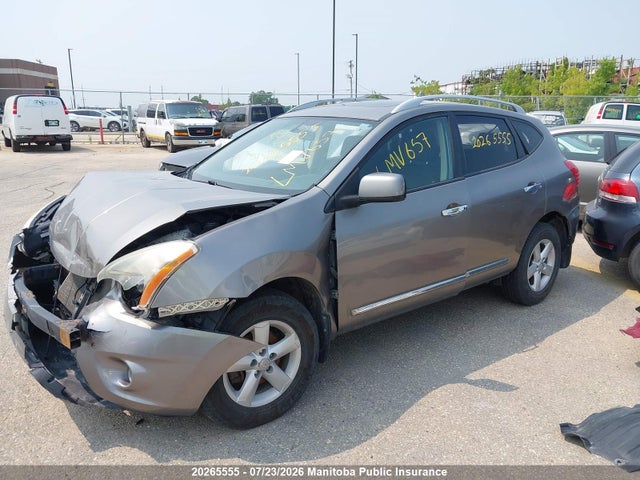 2013 Nissan Rogue S მანქანა იყიდება აუქციონზე, vin: JN8AS5MV4DW145454, აუქციონის ნომერი: 20265555