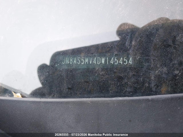 2013 Nissan Rogue S მანქანა იყიდება აუქციონზე, vin: JN8AS5MV4DW145454, აუქციონის ნომერი: 20265555