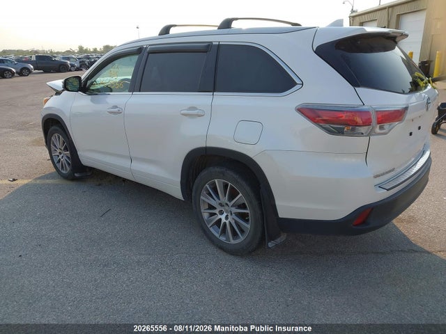 Продаж на аукціоні авто 2015 Toyota Highlander Xle V6, vin: 5TDJKRFH7FS127933, номер лоту: 20265556