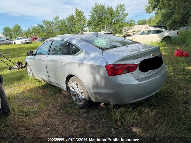 20265559 :رقم المزاد ، 2G1115S39G9138361 vin ، 2016 Chevrolet Impala Lt V6 مزاد بيع