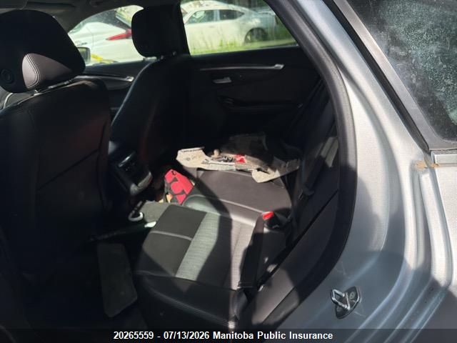 20265559 :رقم المزاد ، 2G1115S39G9138361 vin ، 2016 Chevrolet Impala Lt V6 مزاد بيع