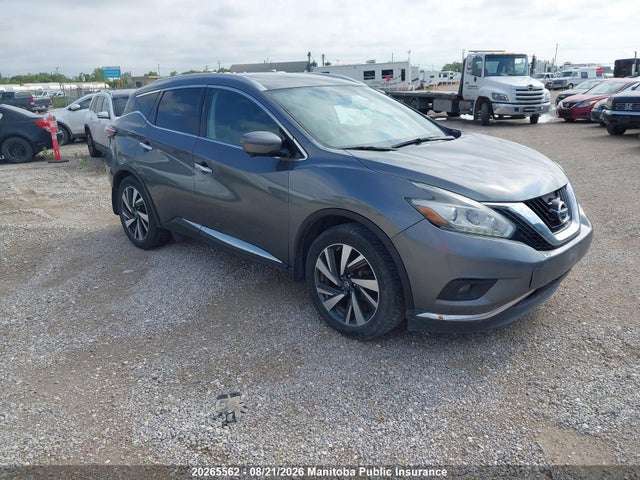 Nissan Murano Platinum 2016 5N1AZ2MH0GN133775 Image 1