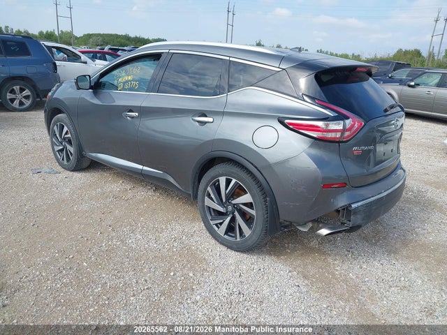 Nissan Murano Platinum 2016 5N1AZ2MH0GN133775 Image 3