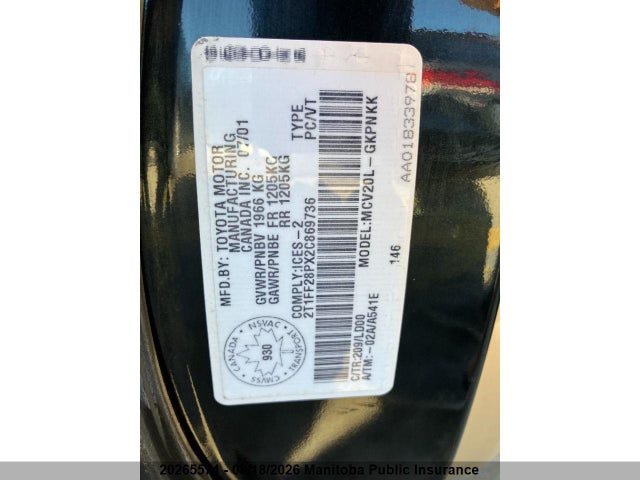 Aukcja sprzedaży 2002 Toyota Camry Solara Se/sle, vin: 2T1FF28PX2C869736, numer aukcji: 20265574