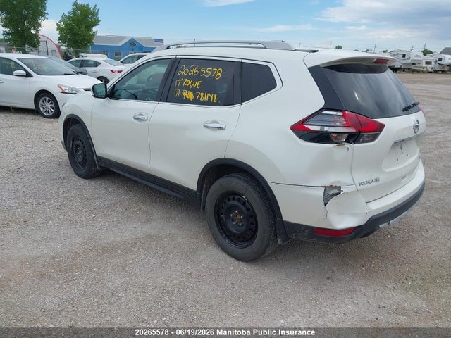 Продажа на аукционе авто 2017 Nissan Rogue Sv, vin: 5N1AT2MV7HC781148, номер лота: 20265578