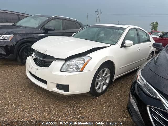 Продажа на аукционе авто 2008 Nissan Maxima 3.5 Se, vin: 1N4BA41E08C833594, номер лота: 20265595