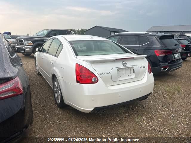 Продажа на аукционе авто 2008 Nissan Maxima 3.5 Se, vin: 1N4BA41E08C833594, номер лота: 20265595