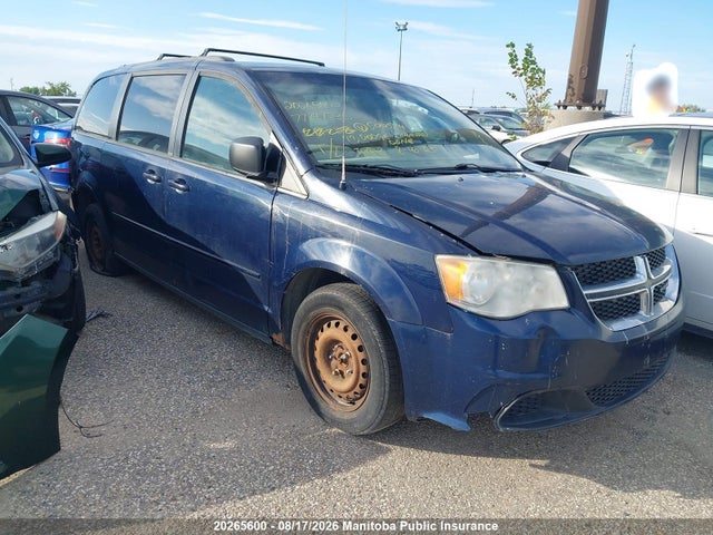 20265600 :رقم المزاد ، 2C4RDGBG5DR500584 vin ، 2013 Dodge Grand Caravan Se مزاد بيع