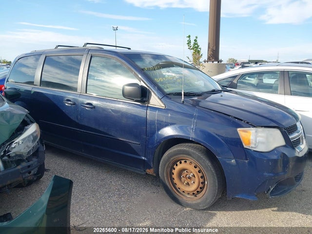 20265600 :رقم المزاد ، 2C4RDGBG5DR500584 vin ، 2013 Dodge Grand Caravan Se مزاد بيع