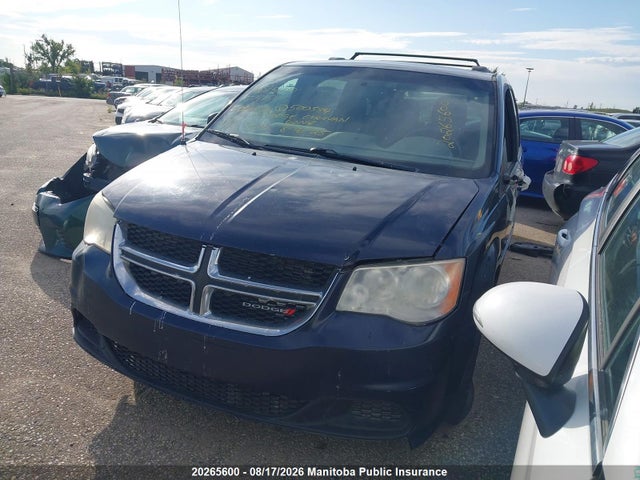 20265600 :رقم المزاد ، 2C4RDGBG5DR500584 vin ، 2013 Dodge Grand Caravan Se مزاد بيع