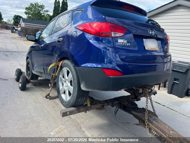 20265602 :رقم المزاد ، KM8JUCAC3AU022518 vin ، 2010 Hyundai Tucson Limited مزاد بيع