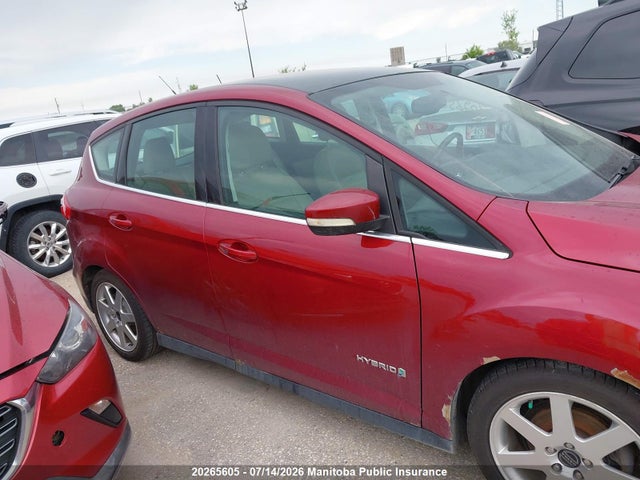 Aukcja sprzedaży 2013 Ford C-max Sel Hybrid, vin: 1FADP5BU8DL511203, numer aukcji: 20265605