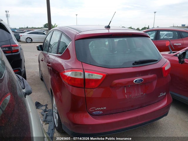 Aukcja sprzedaży 2013 Ford C-max Sel Hybrid, vin: 1FADP5BU8DL511203, numer aukcji: 20265605