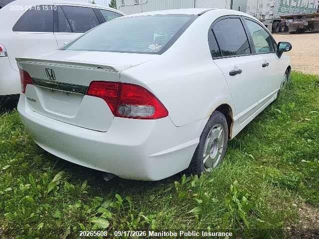 Aukcja sprzedaży 2009 Honda Civic Dx-g, vin: 2HGFA16409H102481, numer aukcji: 20265608