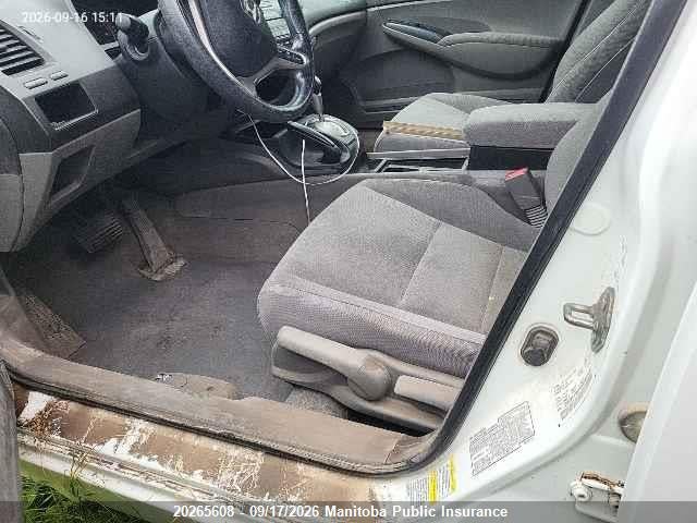 Aukcja sprzedaży 2009 Honda Civic Dx-g, vin: 2HGFA16409H102481, numer aukcji: 20265608