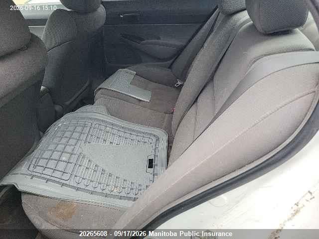 Aukcja sprzedaży 2009 Honda Civic Dx-g, vin: 2HGFA16409H102481, numer aukcji: 20265608