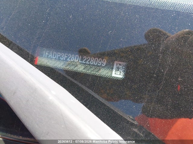 20265612 :رقم المزاد ، 1FADP3F28DL228099 vin ، 2013 Ford Focus Se مزاد بيع