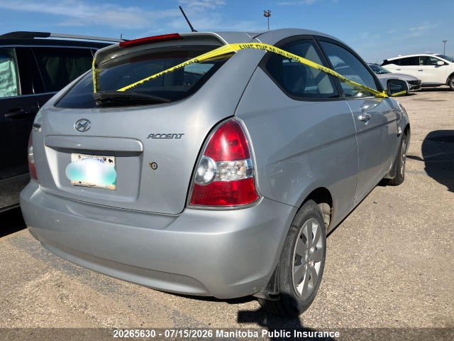 Aukcja sprzedaży 2010 Hyundai Accent Gl, vin: KMHCN3BCXAU179127, numer aukcji: 20265630