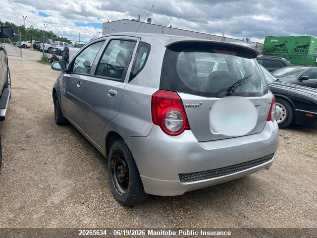 Продажа на аукционе авто 2009 Chevrolet Aveo Ls, vin: KL1TV65E49B377459, номер лота: 20265634