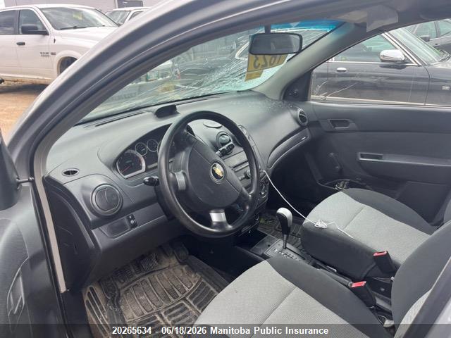 Продажа на аукционе авто 2009 Chevrolet Aveo Ls, vin: KL1TV65E49B377459, номер лота: 20265634