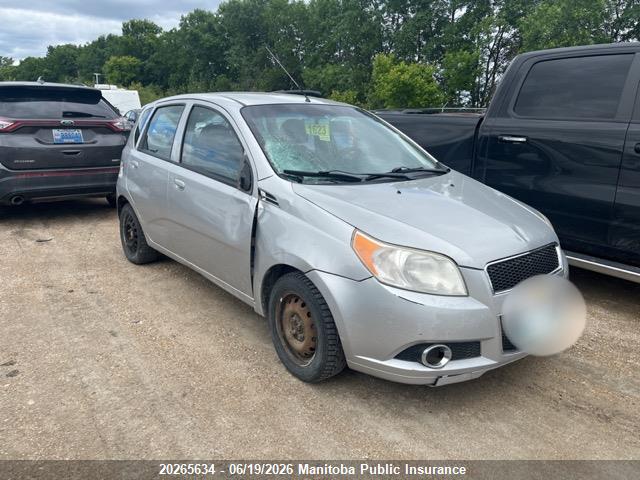 Продажа на аукционе авто 2009 Chevrolet Aveo Ls, vin: KL1TV65E49B377459, номер лота: 20265634