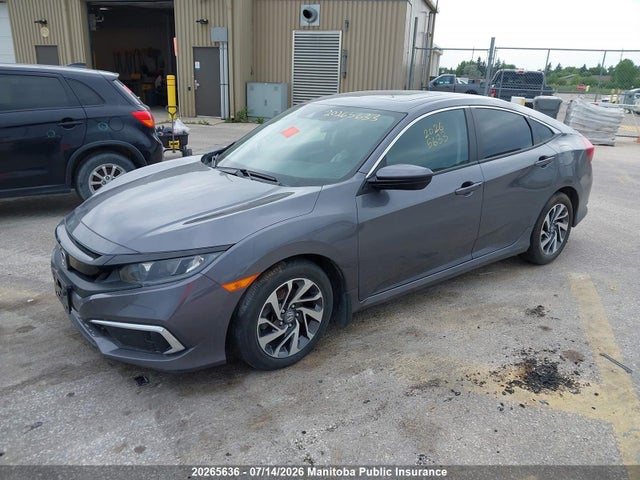 Honda CIVIC EX 2019 2HGFC2F72KH040341 Image 2