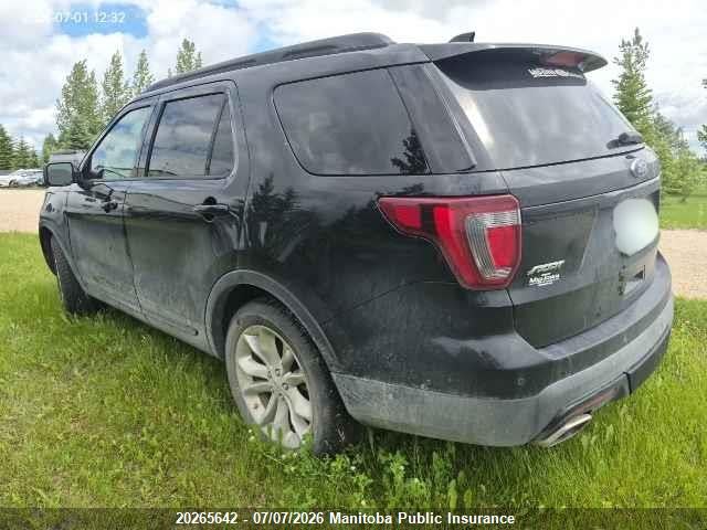 20265642 :رقم المزاد ، 1FM5K8GT5HGC49620 vin ، 2017 Ford Explorer Sport Ecoboost مزاد بيع