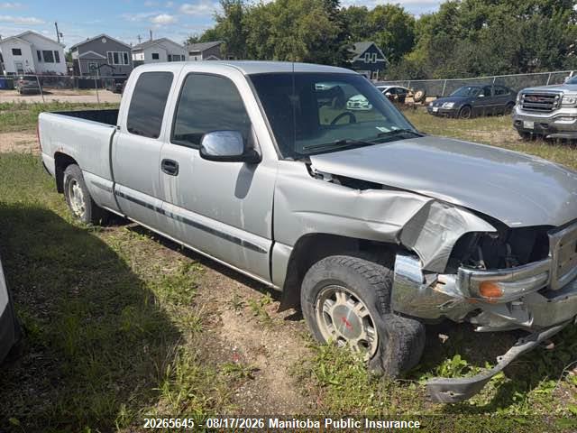 Продажа на аукционе авто 2002 Gmc Sierra 1500 Sle Ext Cab, vin: 1GTEC19V82Z278581, номер лота: 20265645