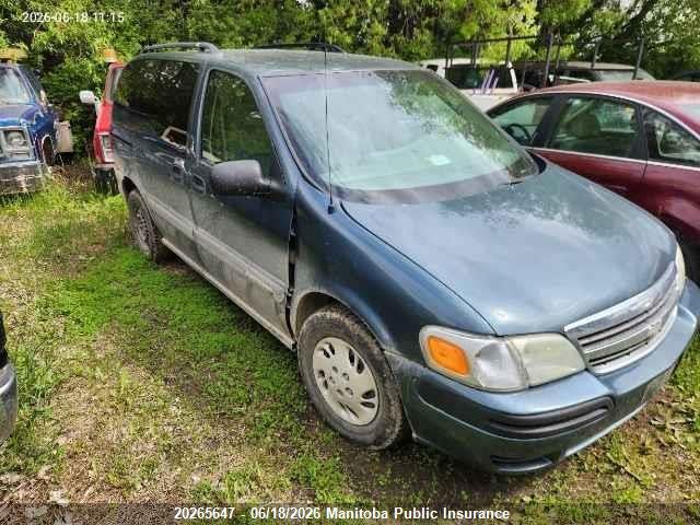 20265647 :رقم المزاد ، 1GNDU03E04D252348 vin ، 2004 Chevrolet Venture مزاد بيع