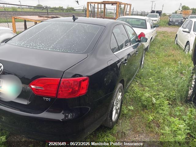 20265649 :رقم المزاد ، 3VWLL7AJ1DM412822 vin ، 2013 Volkswagen Jetta 2.0 Tdi مزاد بيع