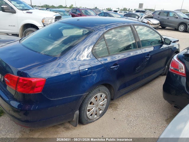 2014 Volkswagen Jetta 2.0 მანქანა იყიდება აუქციონზე, vin: 3VW1K7AJ4EM247084, აუქციონის ნომერი: 20265651