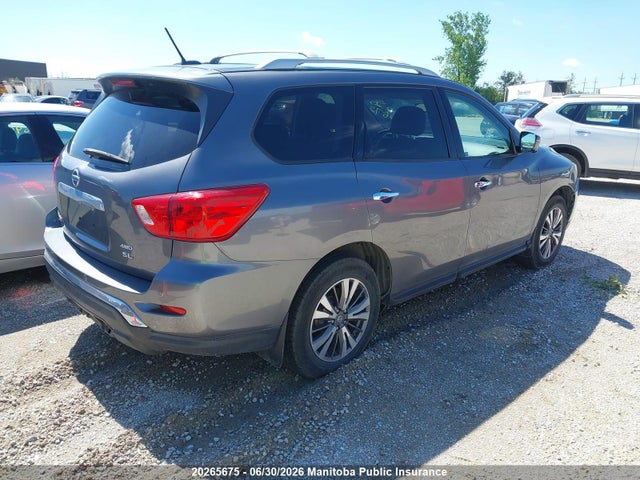 Aukcja sprzedaży 2017 Nissan Pathfinder Sl, vin: 5N1DR2MM5HC629405, numer aukcji: 20265675