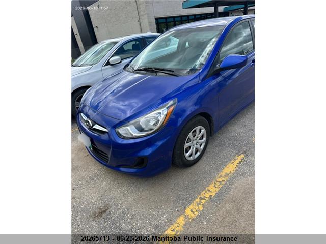 Hyundai ACCENT GL 2014 KMHCT4AE7EU709980 Image 2