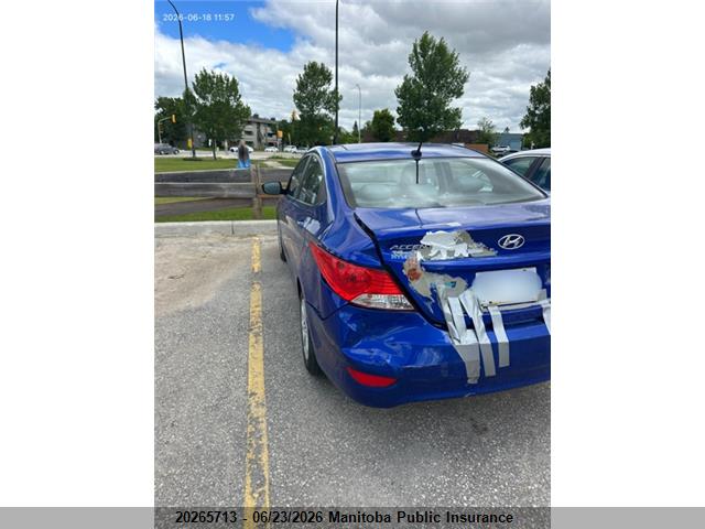 Hyundai ACCENT GL 2014 KMHCT4AE7EU709980 Image 3