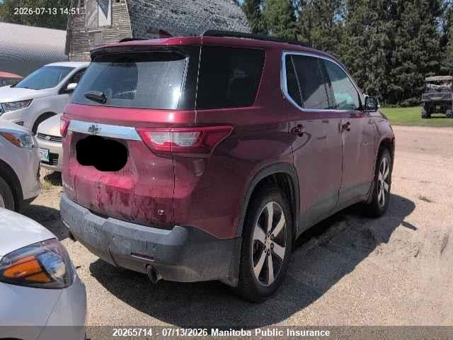 Chevrolet Traverse Lt 2020 1GNEVHKW9LJ165378 Image 4