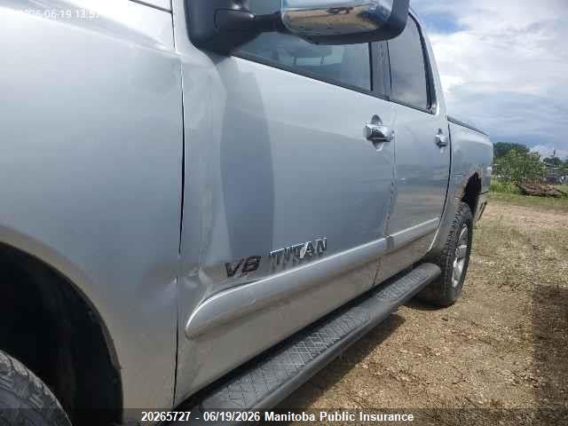 Aukcja sprzedaży 2005 Nissan Titan 5.6 Le Crew Cab, vin: 1N6AA07B85N555780, numer aukcji: 20265727