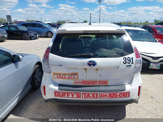 20265734 :رقم المزاد ، JTDZN3EU5HJ073019 vin ، 2017 Toyota Prius V مزاد بيع