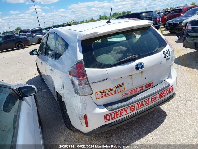 20265734 :رقم المزاد ، JTDZN3EU5HJ073019 vin ، 2017 Toyota Prius V مزاد بيع
