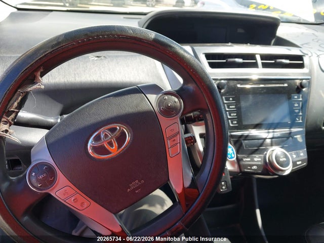 20265734 :رقم المزاد ، JTDZN3EU5HJ073019 vin ، 2017 Toyota Prius V مزاد بيع