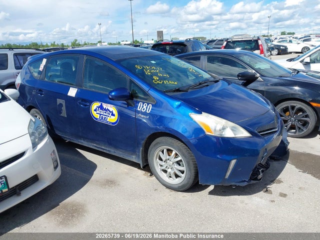 20265739 :رقم المزاد ، JTDZN3EU8C3180417 vin ، 2012 Toyota Prius V مزاد بيع