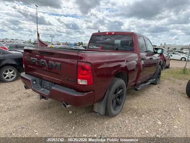 Auction sale of the 2020 Dodge Ram 1500 Tradesman Quad Cab, vin: 1C6RR7FT5LS137796, lot number: 20265742