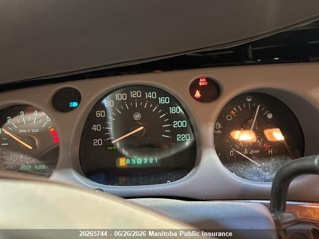 20265744 :رقم المزاد ، 1G4HR54K92U259918 vin ، 2002 Buick Le Sabre Limited مزاد بيع
