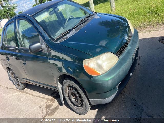 20265747 :رقم المزاد ، JTDBT123XY0019793 vin ، 2000 Toyota Echo مزاد بيع