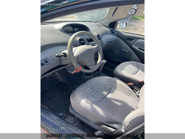 20265747 :رقم المزاد ، JTDBT123XY0019793 vin ، 2000 Toyota Echo مزاد بيع